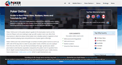 Desktop Screenshot of poker-online.com